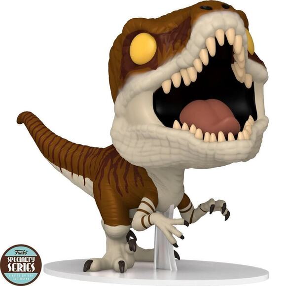 Funko Pop Movies Jurassic World Atrociraptor Tiger 1218 Limited Edition New - Picture 1 of 2